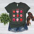 TK Is My Jam Transitional Kindergarten TK Teacher Strawberry Women's Heather T-Shirt Heather Forest