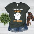 History Teacher Halloween History Class School For Men Women Kids Women's Heather T-Shirt Heather Forest