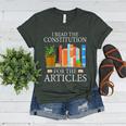 History Teacher I Read The Constitution For The Articles For Men Women Women's Heather T-Shirt Heather Forest History Teacher I Read The Constitution For The Articles For Men Women Women's Heather T-Shirt Heather Forest