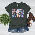 Twinning With My Teacher Bestie Teaching Partner Women's Heather T-Shirt Heather Forest