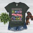 Never Underestimate A Teacher Does All Things Through Christ For Men Women Women's Heather T-Shirt Heather Forest Never Underestimate A Teacher Does All Things Through Christ For Men Women Women's Heather T-Shirt Heather Forest