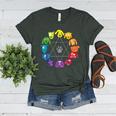 Unique For Artists By ADS Color Wheel Educational Art Teacher Dog Themed Artist Small Women's Heather T-Shirt Heather Forest Unique For Artists By ADS Color Wheel Educational Art Teacher Dog Themed Artist Small Women's Heather T-Shirt Heather Forest