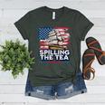 US History Teacher Boston Spilling The Tea Since 1773 Women's Heather T-Shirt Heather Forest US History Teacher Boston Spilling The Tea Since 1773 Women's Heather T-Shirt Heather Forest