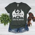 Vintage Teacher Of Dragons Quotes Teacher Student Women's Heather T-Shirt Heather Forest Vintage Teacher Of Dragons Quotes Teacher Student Women's Heather T-Shirt Heather Forest