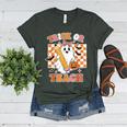 Vintage Teacher Shirt Women Trick Or Teach Halloween Women's Heather T-Shirt Heather Forest Vintage Teacher Shirt Women Trick Or Teach Halloween Women's Heather T-Shirt Heather Forest