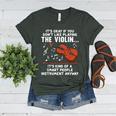 Violin Player Costume For Men Women Violin Teacher Violinist Women's Heather T-Shirt Heather Forest Violin Player Costume For Men Women Violin Teacher Violinist Women's Heather T-Shirt Heather Forest