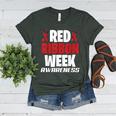 We Wear Red For Red Ribbon Week Awareness Mothers Teachers Women's Heather T-Shirt Heather Forest We Wear Red For Red Ribbon Week Awareness Mothers Teachers Women's Heather T-Shirt Heather Forest