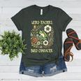 Weird Teachers Build Character Frog Reading Book Librarian Women's Heather T-Shirt Heather Forest