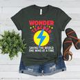 Wonder Teacher Costume Shirt Teacher Halloween Costume Men Women Women's Heather T-Shirt Heather Forest