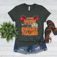 You Won't Scare Me I'm An Infant Teacher Men Women Women's Heather T-Shirt Heather Forest You Won't Scare Me I'm An Infant Teacher Men Women Women's Heather T-Shirt Heather Forest