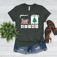 I Am Working For Christmas Break Special Education Teacher Women's Heather T-Shirt Heather Forest