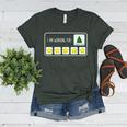 I Am Working For Christmas Break Teacher Christmas Women's Heather T-Shirt Heather Forest