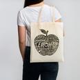 Apple Camoflauge Clothing Camo Student Teacher Cute School Canvas Tote Bag, trending gift