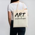 Art Teacher Canvas Tote Bag, trending gift