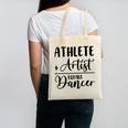 Athlete Plus Artist Equals Dancer Ballerina Teacher Student For Men Women Kids Canvas Tote Bag, trending gift