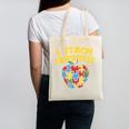 Autism Teacher Shirt I Teach Kindness Apple Puzzle Awareness Canvas Tote Bag, trending gift