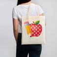 Back To School Pencil And Apple Teacher Student Canvas Tote Bag, trending gift Back To School Pencil And Apple Teacher Student Canvas Tote Bag, trending gift