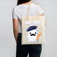 Boo Jour Ghost French Teacher Vintage Teacherlife Groovy Canvas Tote Bag, Groovy Teacher Gifts, trending gift