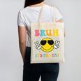 Bruh It's Fri-Yay Friday Weekend Smile Face Teacher Student Canvas Tote Bag, trending gift