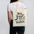 You Can't Scare Me I'm a Teacher Canvas Tote Bag, trending gift You Can't Scare Me I'm a Teacher Canvas Tote Bag, trending gift