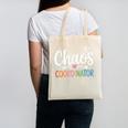Chaos Coordinator Teacher Student Back To School 2025 Canvas Tote Bag, trending gift