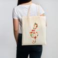 Christmas Musical Note Music Lover Teacher Sing Carols Jesus Canvas Tote Bag, trending gift