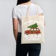 Christmas Teacher Squad Festive Car Tree Lights Xmas Canvas Tote Bag, trending gift Christmas Teacher Squad Festive Car Tree Lights Xmas Canvas Tote Bag, trending gift