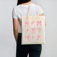 Coquette Bow Ballet Dance Teacher Coquette Women Dancing Canvas Tote Bag, trending gift Coquette Bow Ballet Dance Teacher Coquette Women Dancing Canvas Tote Bag, trending gift