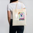 Cute Art Teacher Magical Dabbing Unicorn Artist Canvas Tote Bag, trending gift