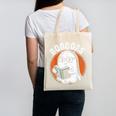 Cute Ghost Book Reading Books Lover Retro Halloween Teacher Canvas Tote Bag, trending gift Cute Ghost Book Reading Books Lover Retro Halloween Teacher Canvas Tote Bag, trending gift
