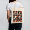 Cute Ghost Book Reading Books Lover Spooky Teacher Halloween Canvas Tote Bag, trending gift