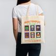 Cute Halloween Teacher Canvas Tote Bag, trending gift