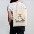 Cute Reading Bunny Glasses Books Bookworm Reader Teacher Canvas Tote Bag, trending gift Cute Reading Bunny Glasses Books Bookworm Reader Teacher Canvas Tote Bag, trending gift