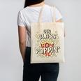 Cute Teacher Popcorn Day Canvas Tote Bag, trending gift