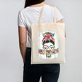Early Head Start Life Messy Bun Back To School Teacher Women Canvas Tote Bag, trending gift