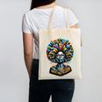 Education Is Freedom History Month Teacher Books Afro Canvas Tote Bag, History Teacher Gifts, trending gift