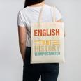 English Is Important But History Is Importanter Teachers Men Women Girls Kids Canvas Tote Bag, History Teacher Gifts, English Teacher Gifts, trending gift