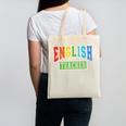 English Teacher Men Women Grammar Class English Teacher Canvas Tote Bag, English Teacher Gifts, trending gift