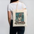 FCS Teacher Skeleton Halloween Family And Consumer Science Canvas Tote Bag, Science Teacher Gifts, trending gift