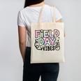 Field Day Vibes For Teacher Kids Happy Field Day 2025 Canvas Tote Bag, trending gift Field Day Vibes For Teacher Kids Happy Field Day 2025 Canvas Tote Bag, trending gift