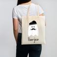 French Teacher Halloween Bonjour Ghost Canvas Tote Bag, trending gift French Teacher Halloween Bonjour Ghost Canvas Tote Bag, trending gift