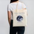 Full Moon Teacher Humor For Men Women Girls Kids Canvas Tote Bag, trending gift