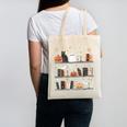 Halloween Library Ghost Books Teacher Spooky Trick Or Teach Canvas Tote Bag, trending gift