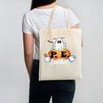 Halloween PE Teacher Ghosts Pumpkins Sports Lover Canvas Tote Bag, Pe Teacher Gifts, trending gift Halloween PE Teacher Ghosts Pumpkins Sports Lover Canvas Tote Bag, Pe Teacher Gifts, trending gift