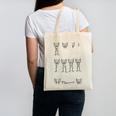 Halloween Skeleton Math Fraction Teacher Men Women Canvas Tote Bag, trending gift