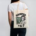 Haunted 67 Skeleton Math Teacher Halloween Costume Math Pun Canvas Tote Bag, trending gift Haunted 67 Skeleton Math Teacher Halloween Costume Math Pun Canvas Tote Bag, trending gift