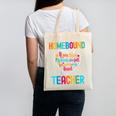 Homebound Teacher Appreciation Week Back To School Heart Canvas Tote Bag, trending gift Homebound Teacher Appreciation Week Back To School Heart Canvas Tote Bag, trending gift