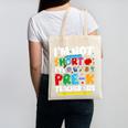 I'm Not Short I'm Pre-K Teacher Size Back To School Teacher Canvas Tote Bag, trending gift