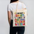 I'm Not Short I'm A Preschool Teacher Size Quote Women Canvas Tote Bag, trending gift