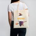 Im The Teacher Witch Halloween Matching Group Costume Canvas Tote Bag, trending gift